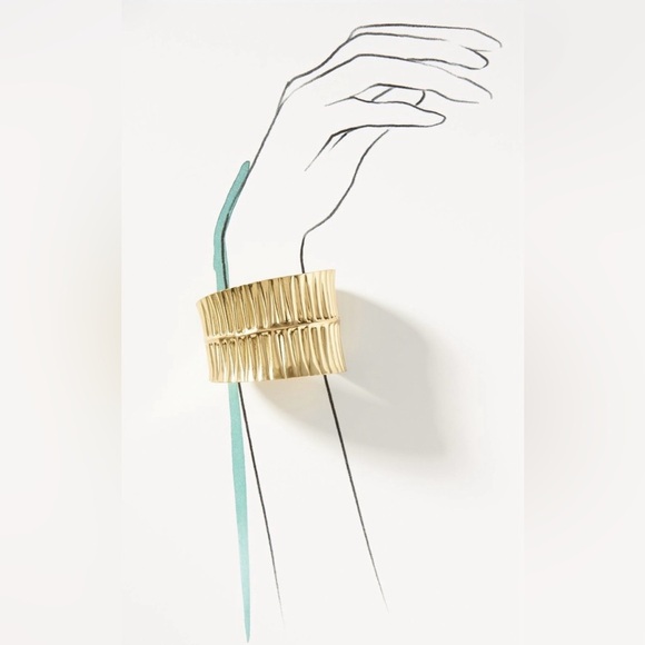 RARE Anthropologie NWT Western Cuff Bracelet main image 6